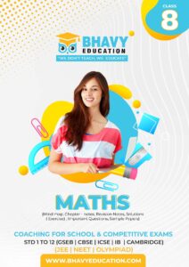 Class 8 - Maths Practice book by Bhavy Education
